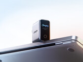 The Laptop Charger Pro can detect Macs and Windows laptops. Pictured: a promo picture of the charger showing the detection feature.