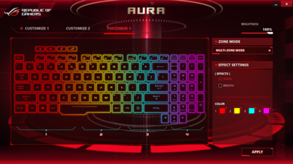 The Aura Keyboard Software...
