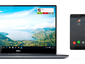 Dell Mobile Connect showing an example call. (Source: Dell)
