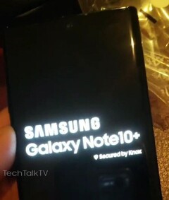 The Samsung Galaxy Note 10+. (Image source: TechTalkTV)