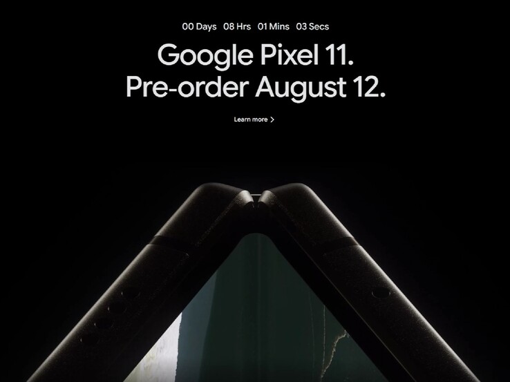 According to the Google Store, pre-orders for the Pixel 11 family will begin on August 12 at 10 am ET not 6pm ET