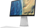 The Chromebase 21.5-inch All-in-One Desktop can rotate 90°. (Image source: HP)
