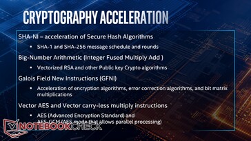Cryptography improvements in detail