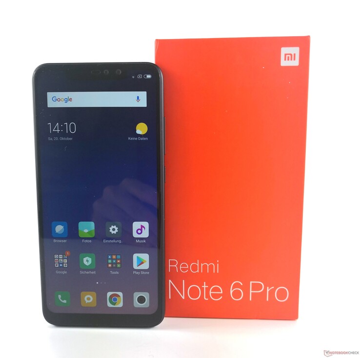 Xiaomi Redmi Note 6 Pro Smartphone Review Notebookcheck Net Reviews