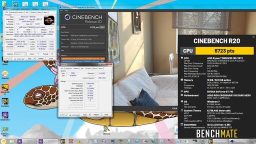 Ryzen 7 5800X3D CR20 multi. (Image source: "5800XD" on HWBOT)