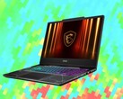 The MSI Cyborg 15 weighs 2.1 kg (4.6 lbs.).