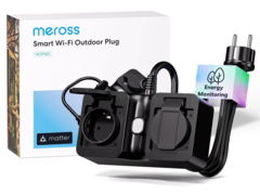 The Meross Smart Wi-Fi Outdoor Plug is now available. (Image source: Meross)