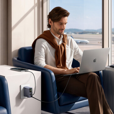 The Nexode Pro 160W charger can charge up to four devices simultaneously