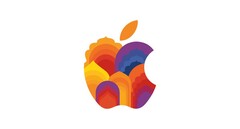 The new Apple Saket logo. (Source: Apple)