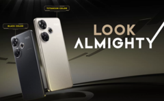 Xiaomi will sell the POCO F6 in black and titanium finishes. (Image source: Xiaomi)