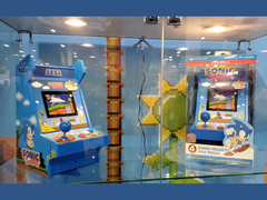 Sonic The Hedgehog mini arcade cabinets by My Arcade (image source: GenXGrownUp YT)