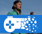 Stop Killing Games logo in front of EU Parliament Vice-president Nicolae Ștefănuță
