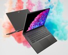 The 2024 Acer Swift X 14 (SFX14-72G) boasts AI features like noise reduction. (Image source: Acer, Pawel Czerwinski on Unsplash, edited)