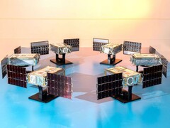 The six SunRISE satellites (Image source: Space Dynamics Laboratory/Allison Bills; cropped)