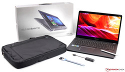 Scope of delivery of the Asus ZenBook Flip 15