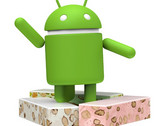 Android Nougat statue, update 7.1.2 now rolling out early April 2017