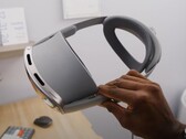Samsung Galaxy XR headset. (Image source: MKBHD on YouTube, screenshot)