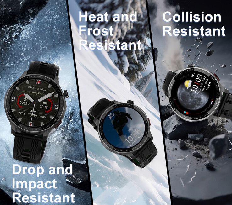 This Garmin-esque smartwatch is supposed to be fairly rugged (Image source: DTNO.1)