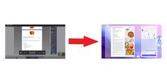 From webpage to physical page with AI. (Image source: HP) 
