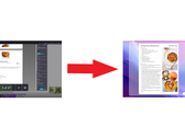 From webpage to physical page with AI. (Image source: HP) 