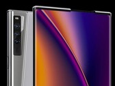 The Oppo X 2021 is a working concept smartphone featuring a rollable, extendable display. (Image: Oppo)