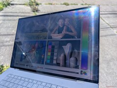 Outdoors under direct sunlight