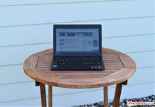Lenovo IdeaPad 110S in the shade