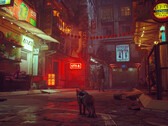 Stray is an atmospheric narrative adventure game about a kitten trying to find his way home. (Image source: Steam)