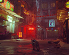 Stray is an atmospheric narrative adventure game about a kitten trying to find his way home. (Image source: Steam)