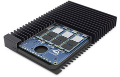 Each ThunderBlade model comes with 4 interconnected Silicon Motion NVMe drives. (Source: OWC)
