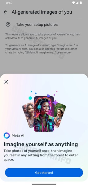 WhatsApp beta brings "Imagine Me" feature (Source: WABetaInfo)