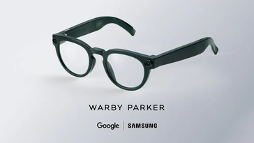 Google promo image showcases Warby Parker frames variant