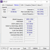 CPU-Z memory