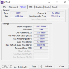 CPU-Z Memory