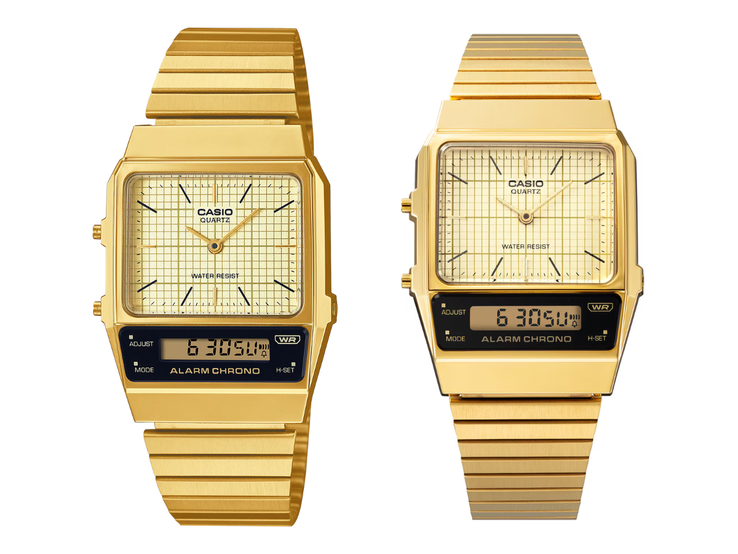 The Casio Vintage AQ800EG-9A watch. (Image source: Casio)