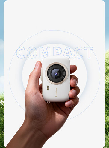 Compact design of the camera (Image source: Lenovo - edited)