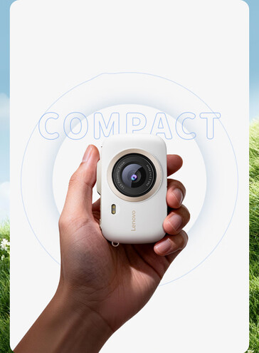 Compact design of the camera (Image source: Lenovo - edited)