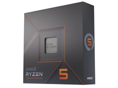 AMD Ryzen 5 7600X opened desktop processor retail box (Source: AMD)