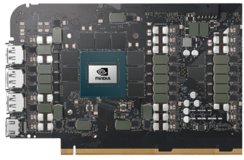 RTX 4080 AD103 reference PCB. (Image Source: Nvidia)