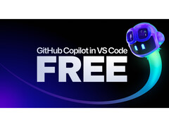 GitHub announces a free version of Copilot for VS Code (Image Source: GitHub)