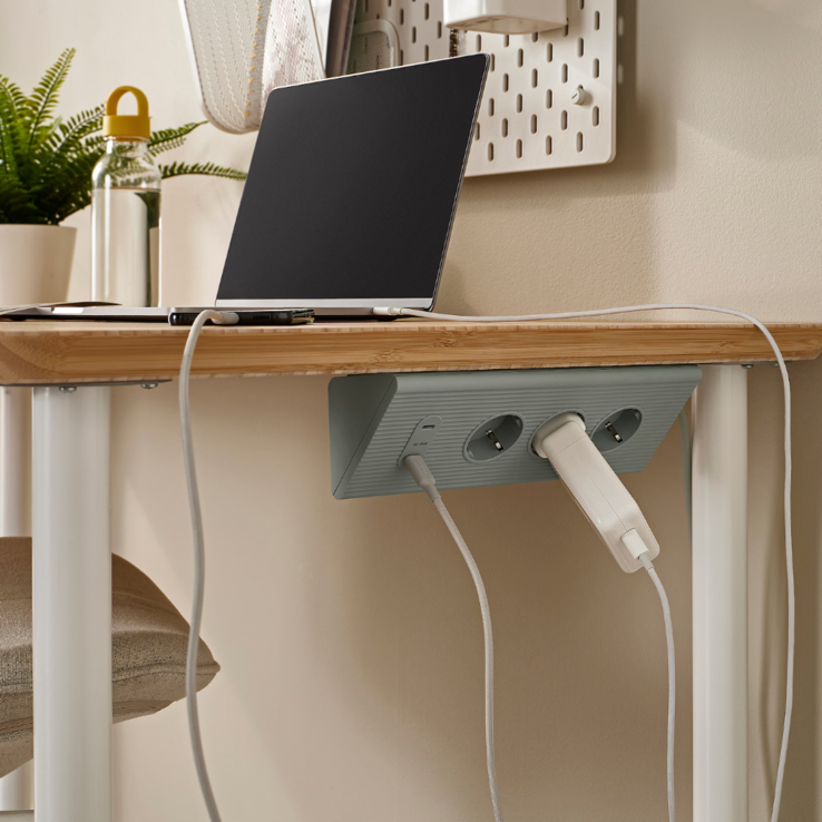 The IKEA SKOTAT extension cable. (Image source: IKEA)