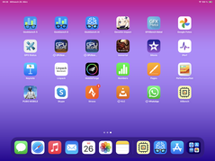 iPadOS 18 on the Apple iPad Air 2025