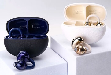 The Kinera Sylvie comes in black and purple blue or white and champagne gold colorways.