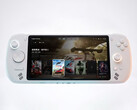 The Legion C700 is a cloud gaming handheld. Pictured: a promo picture of the device showing its front.