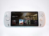 The Legion C700 is a cloud gaming handheld. Pictured: a promo picture of the device showing its front.