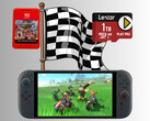 Mario Kart World Switch 2 storage benchmark (Image source: Nintendo of America, Lexar with edits)