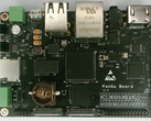 PanGu, an STM32MP1 powered Raspberry Pi alternative with a dual-core MPU. (Image source: I2Som)