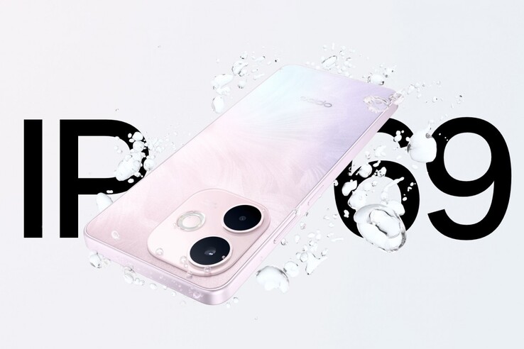 The global Oppo A5 Pro retains the IP66 + IP68 + IP69 water and dust resistance rating. (Image source: Oppo)