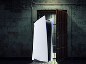 PS5 console shown in a jail cell