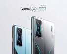 The Redmi K50 Gaming and its Mercedes-AMG Petronas F1 Team Edition counterpart. (Image source: Xiaomi)